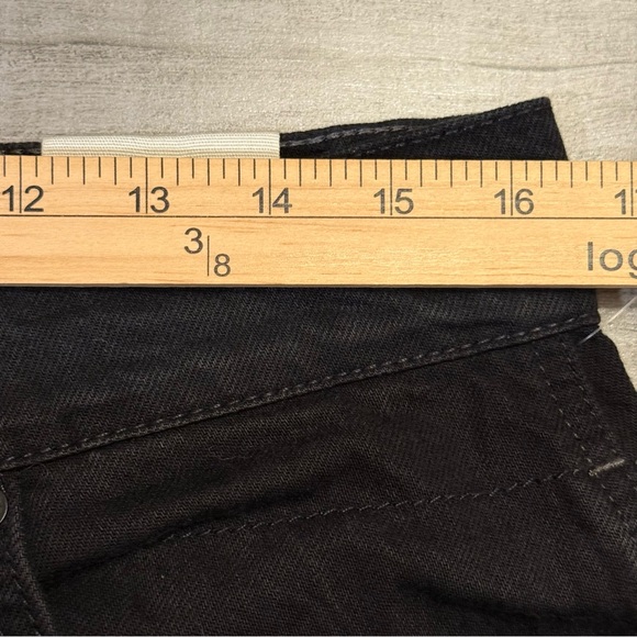 Free People We The Free Benji relaxed wide leg jeans black size 31 NWT coastal - Picture 7 of 12